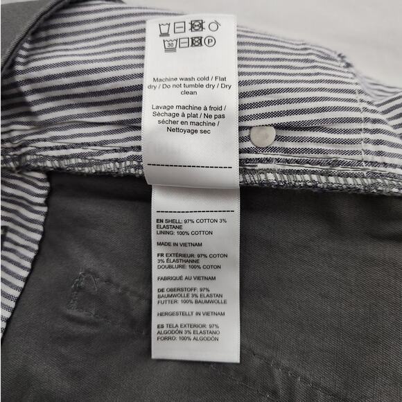 NWT UNTUCKit Don Santiago Pants Mens 34x30 Dark Gray - Picture 10 of 12